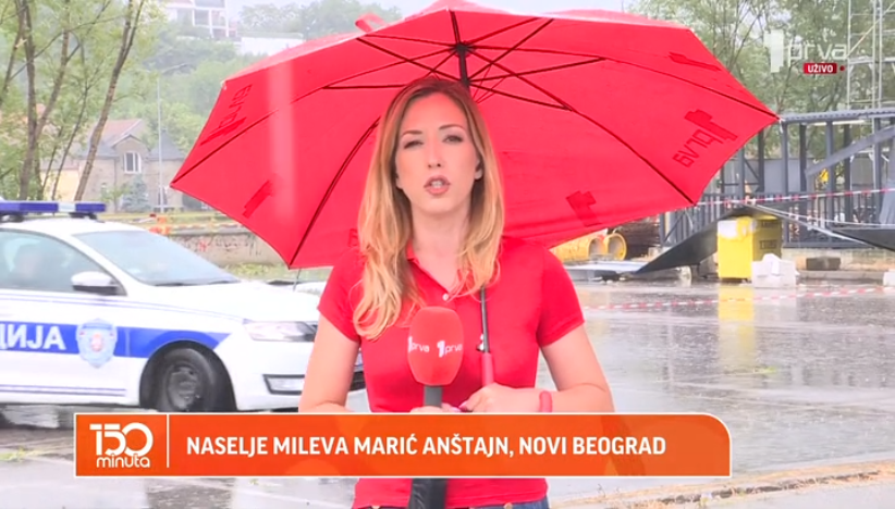 Snažno nevreme u Beogradu