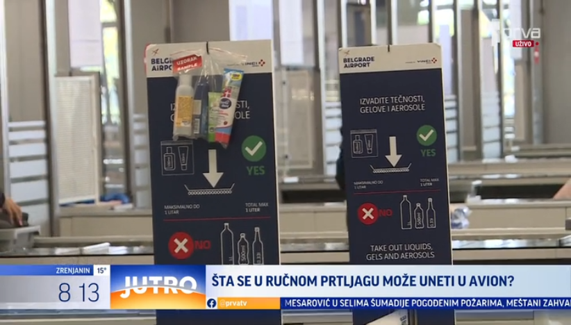 Šta se sme nositi u ručnom prtljagu?
