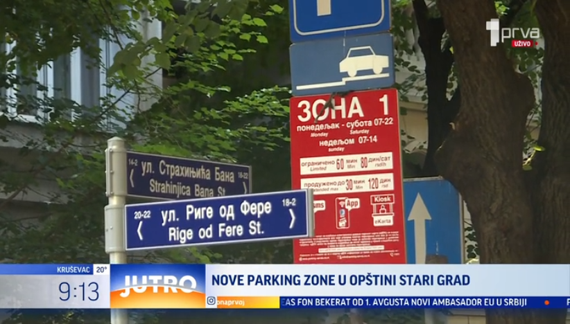 Potpuno nove zone parkiranja u centru Beograda