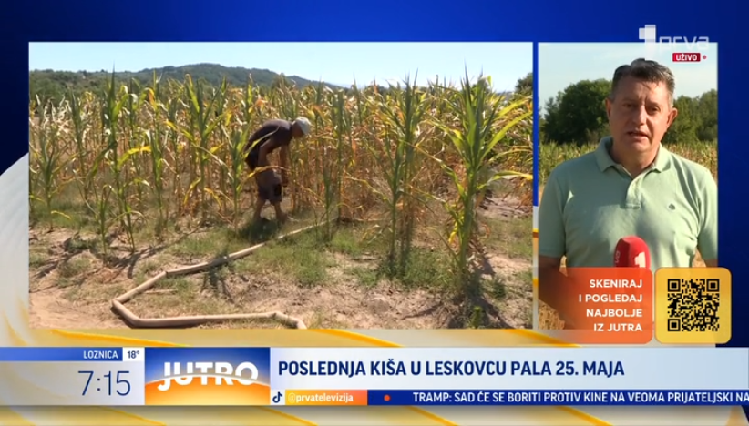 Poslednja kiša u Leskovcu pala 25. maja