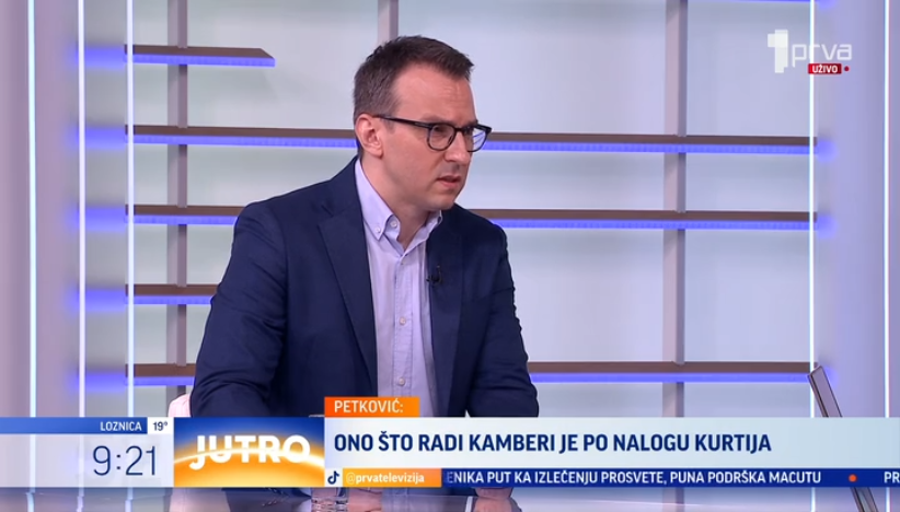 Petar Petković u Jutarnjem programu TV Prve