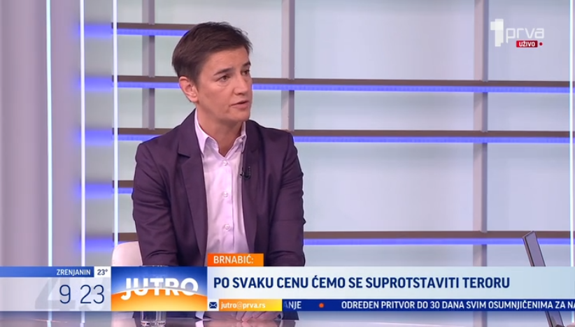 Brnabić: Sve može da stane, osim Srbije