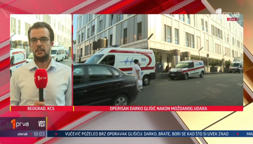 Najnovije informacije o zdravstvenom stanju Darka Glišića