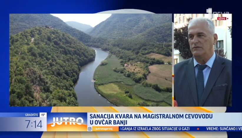 Počela hitna sanacija kvara na magistralnom cevovodu: Građani bez vode ceo dan