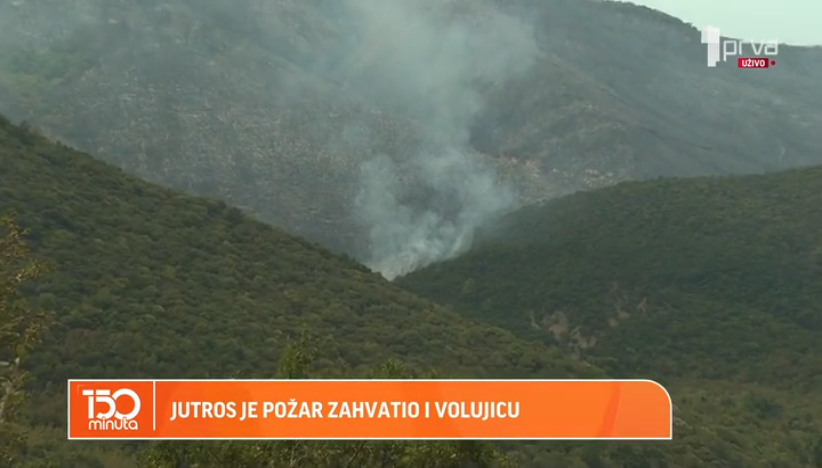 Požari u Crnoj Gori se ne smiruju