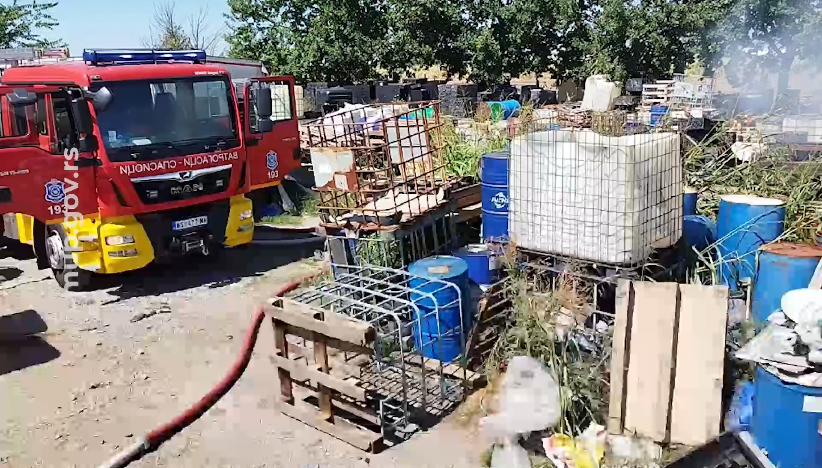 Požar u Kaću