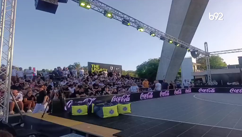 Spektakl KK Partizan na Avali