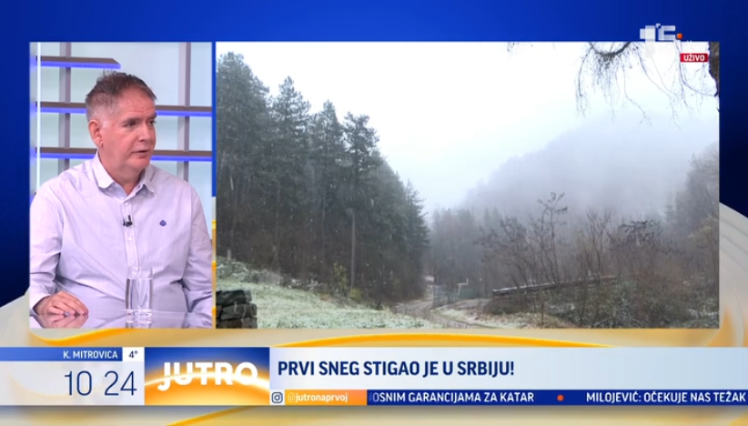 Meteorolog Ivan Ristić gost Jutra