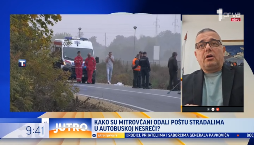 Branislav Nedimović gost "Jutra" TV Prva o Danu žalosti u Sremskoj Mitrovici