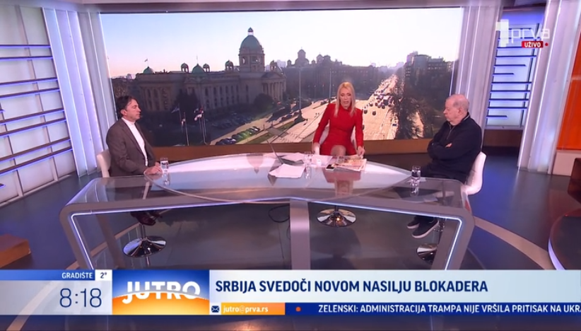 Prof. Miroslav Bjegović i diplomata Zoran Milivojević o nasilju blokadera
