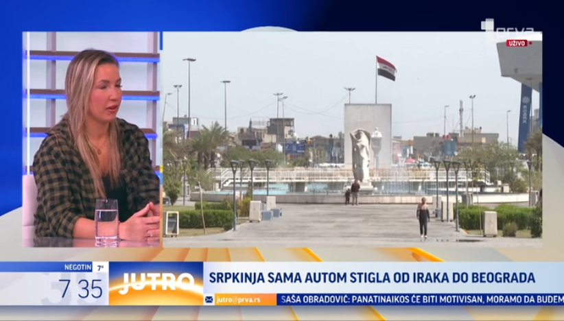 Srpkinja sama stigla autom od Traka do Beograda