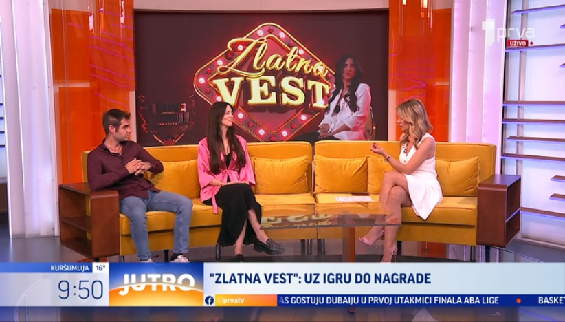 nova interaktivna emisija "Zlatna vest"
