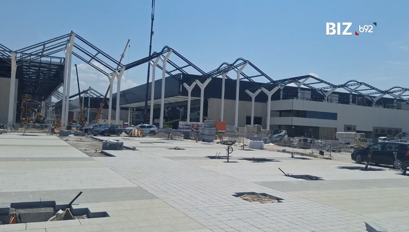 Spoljašnjost izložbenog paviljona na EXPO, jul 2026.