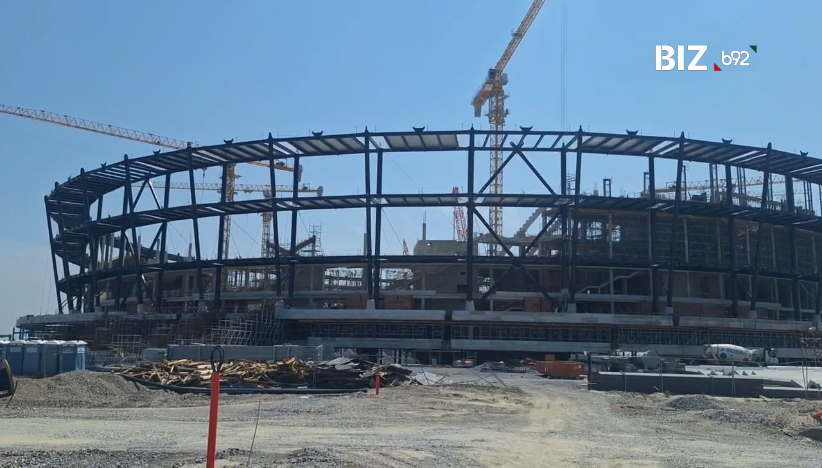 Spoljašnjost Nacionalnog stadiona, jul 2026.