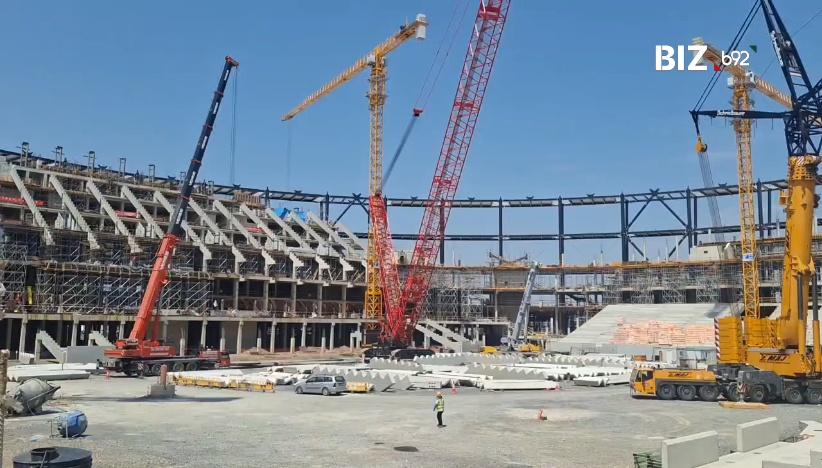 Unutrašnjost Nacionalnog stadiona, jul 2026.