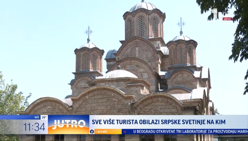Sve više turista obilazi srpske svetinje na Kosovu i Metohiji