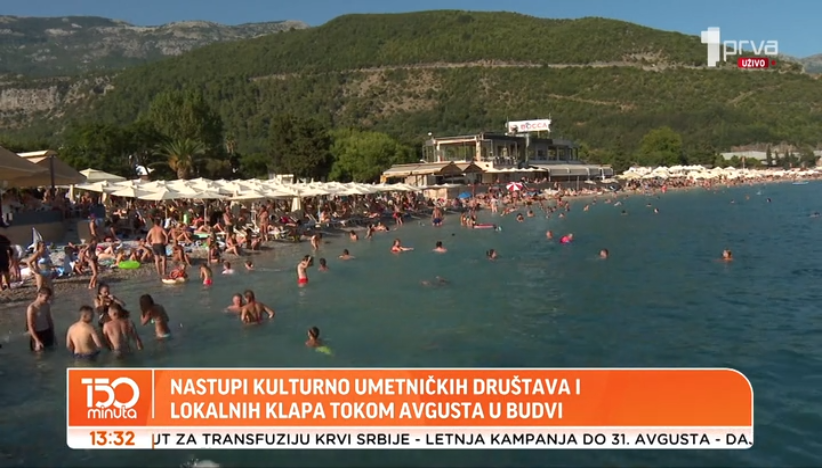 Šta turiste očekuje u Budvi tokom avgusta?