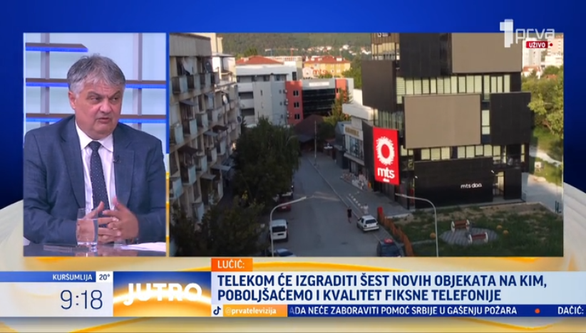 Lučić: Šest novih objekata Telekom Srbije na KiM, poboljšaćemo kvalitet fiksne telefonije